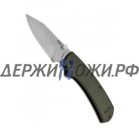 Нож Chad Los Banos XS Green Boker Plus складной BK01BO538